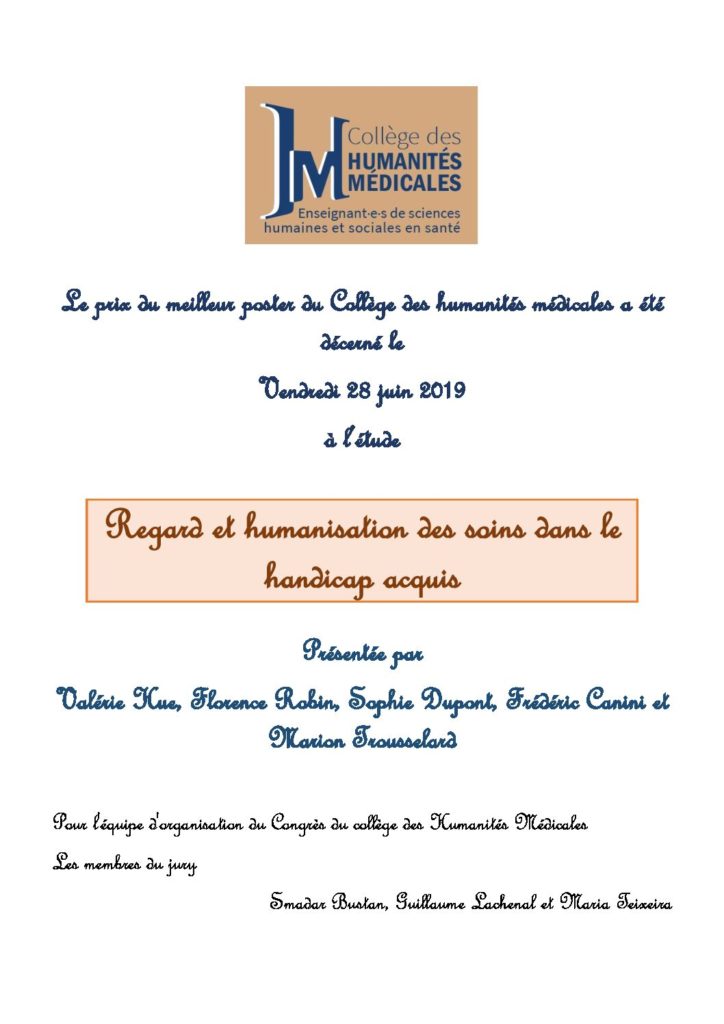 Prix du meilleur poster Colhum 2019